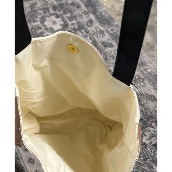Daisy Marc Jacobs Tote Bag Ivory & Rose Gold Sparkle NWT - Picture 5 of 5